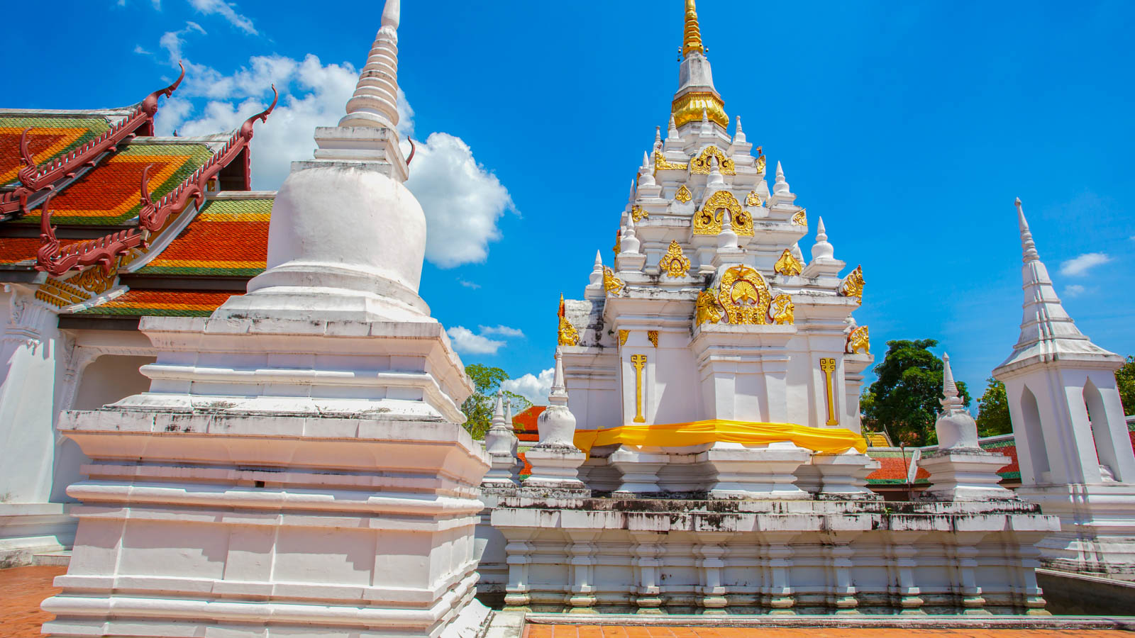 Thai Wat in Southern Thailand