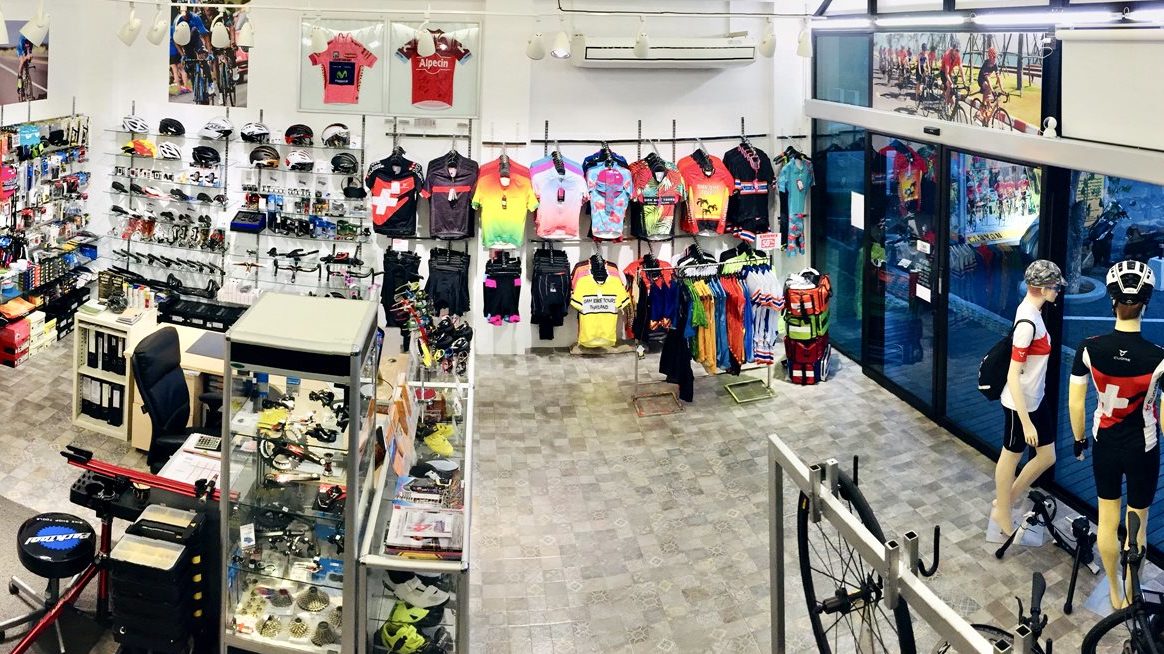 Siambiketours Shop Interior