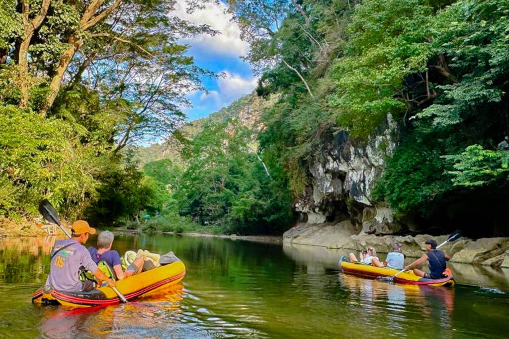 Khao Sok National park. An adventure not only on the bicycle.